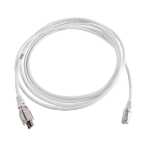 patch cord tera cat6a 1/10g ethernet, de 4 pares y conector modular, ls0h, color marfil, 10m