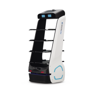 robot autonomo para servicio de meseros ubicado por slam (laser) / mejora el servicio al cliente / soporta 10 kgs por charola / ideal para restaurantes, cafeterias, hospitales, salones de eventos, etc...