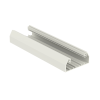 base para canaleta t 70, de pvc rígido, con orificios perforados para montaje, 103.3 x 44.9 x 2400 mm, color blanco mate