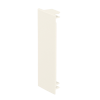 unión recta de tapa, para uso con canaleta t70, material pvc rígido, color blanco