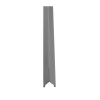 divisor para uso con canaletas t70, material pvc rígido, 2.4 m de largo, color gris internacional
