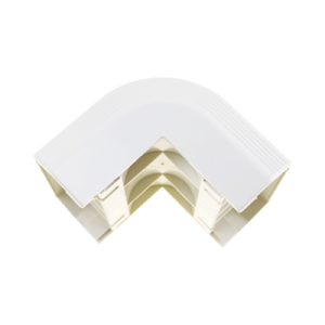 esquinero exterior, para uso con canaleta t70, material pvc rígido, color blanco mate