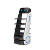 robot autonomo para servicio de meseros ubicado por slam (laser) / mejora el servicio al cliente / soporta 10 kgs por charola / ideal para restaurantes, cafeterias, hospitales, salones de eventos, etc...