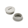 tapón roscado de 3/4" para caja cuadrada a prueba de intemperie.