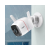 cámara ip wi fi para exterior, 3 megapixel, audio doble vía, visión nocturna, notificación push, acepta memoria micro sd de para grabación.