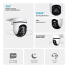cámara ip wi fi 2 megapixel / visión 360 / audio doble vías / visión nocturna / notificación push / memoria micro sd