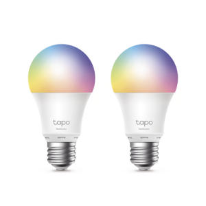 kit 2 focos wifi multicolor, intensidad y color regulables, comandos de voz mediante amazon alexa/google assisten