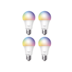 kit 4 focos wifi multicolor, intensidad y color regulables, comandos de voz mediante amazon alexa/google assisten