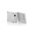 modulo wifi con gabinete para uso en energizadores yonusa/aplicación sin costo/activación remota de 4 salidas tipo relay con alta capacidad.