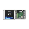 modulo wifi con gabinete para uso en energizadores yonusa/aplicación sin costo/activación remota de 4 salidas tipo relay con alta capacidad.