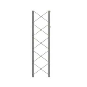 tramo de torre recto para sección 8 en torre bx 64 para aumentar la altura a 21.95 metros.