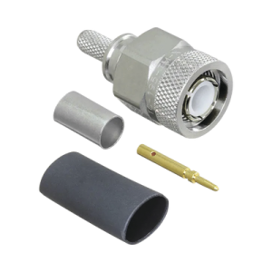 conector tnc macho de anillo plegable para lmr 195, lmrlw 195, rg58, rg142.