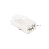 conector rj45 para cable ftp/stp categoría 5e blindado con pin a tierra