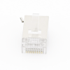conector rj45 para cable ftp/stp categoría 5e blindado con pin a tierra