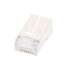conector rj45 para cable ftp/stp categoría 5e blindado sin pin a tierra