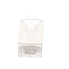 conector rj45 para cable ftp/stp categoría 5e blindado sin pin a tierra