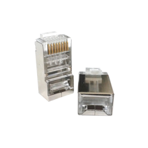 conector rj45 para cable ftp/stp categoría 5e blindado sin pin a tierra