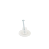 grapa para cable plano de 5mm color transparente (100pzs) (3209 00100)