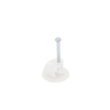 grapa para cable redondo de 7mm color transparente (100pzs) (3103 00100)