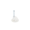 grapa para cable redondo de 7mm color transparente (100pzs) (3103 00100)