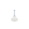grapa para cable redondo de 7mm color transparente (100pzs) (3103 00100)