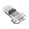 conector en forma de t para 2 contactos / para una conexión rápida