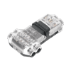 conector en forma de t para 2 contactos / para una conexión rápida