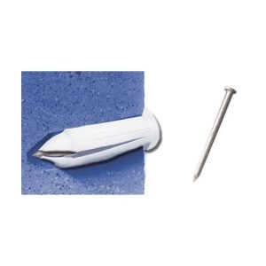 kit de 20 taquetes y 20 clavos 3/4" para muro falso (1206 01230)