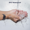 reloj buscador td112 ipx7 / resistente al agua / pantalla oled / 180mah / 48 horas standby / 80 100m distancia de recepción / compatible con 50 botones td009 y t114 / 7 idiomas / almacenamiento de 10 mensajes