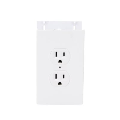 contacto eléctrico doble, soporte y tapa color blanco de pvc auto extinguible, para canaleta tek100 (5591 10200) contacto eléctrico doble, soporte y tapa color blanco de pvc auto extinguible, para canaleta tek100 (5591 10200)