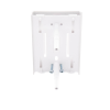 soporte y tapa universal color blanco de pvc auto extinguible, para canaleta tek100 (5595 10001)