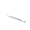 tensor de 1/2" x 12" acero forjado ojo gancho galv. inmersión en caliente (carga max. 1500 lbs).