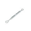 tensor de 1/2" x 9" acero forjado ojo ojo galv. inmersión en caliente (carga max. 2200 lbs).