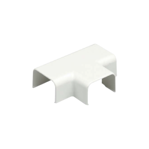 conexión en "t", para uso con canaleta ld5, material abs, color blanco mate