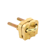 conector de varilla 3/4" a cable calibre 2/0 awg a 350 kcm.