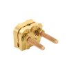 conector de varilla 3/4" a cable calibre 2/0 awg a 350 kcm.