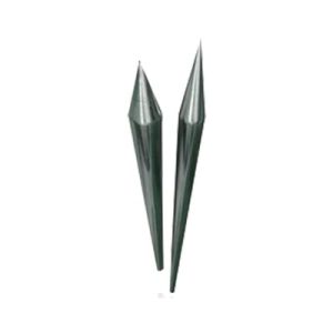 punta pararrayos maciza de 30 cm.