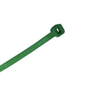 corbata de nylon color verde 4.8 x 300mm (100pzs) (4200 04010)