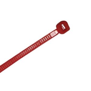 cincho de nylon color rojo 4.8 x 300mm (100pzs) (4200 04003)
