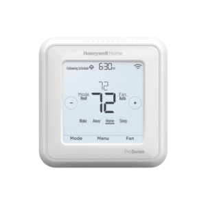 termostato wifi de 2 etapas, 2 calor/2 frío, programable, inteligente t6 pro