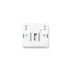 termostato touch wifi de 3 etapas, 3 calor / 2 frío. integrable con lutron, visionpro® 8000 para uso residencial o comercial.