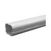 kit de canaletas para la organización de tuberías y cables eléctricos en instalaciones de aire acondicionado, uso en interiores y exteriores, pvc rígido, ideal para minisplit, contenido de kit (11 piezas), (3000 00000)