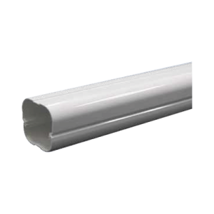 kit de canaletas para la organización de tuberías y cables eléctricos en instalaciones de aire acondicionado, uso en interiores y exteriores, pvc rígido, ideal para minisplit, contenido de kit (11 piezas), (3000 00000)