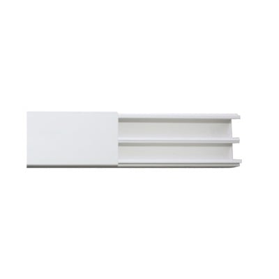 canaleta en color blanco de pvc auto extinguible, 35 x 17, tramo de 2.5m (5301 01250) canaleta en color blanco de pvc auto extinguible, 35 x 17, tramo de 2.5m (5301 01250)