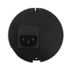 multicontactos empotrable doble/ usb "a & c", color negro, no incluye cable de poder (11000 83604)