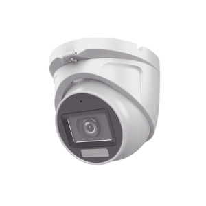 [sin logo de marca][dual light + colorvu] turret turbohd 2 megapixel / 30 mts ir + 20 mts luz blanca/ lente 2.8 (100° de visión) / exterior ip66 / audio por coaxitron / tvi ahd cvi cvbs / metal / smart hybrid light