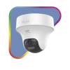 [audio bidireccional + dual light + colorvu] turret pt turbohd 2 megapixel (1080p) / lente 2.8 mm / 25 mts ir exir + 20 mts luz blanca / micrófono y bocina integrado / dwdr