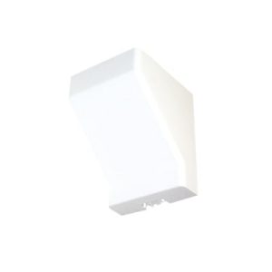 derivación techo a canaleta color blanco de pvc auto extinguible, compatible con canaletas: pt48, tmk1735, tmk1735sd, tmk1020, tmk1020cd, tmk1020sd, tmk1720, tmk2560 (6150 01002)