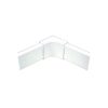esquinero interior blanco de pvc auto extinguible, para canaleta pt48 (6120 01002