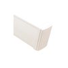tapa final en color blanco de pvc auto extinguible, para canaleta tek100 (5591 02001)